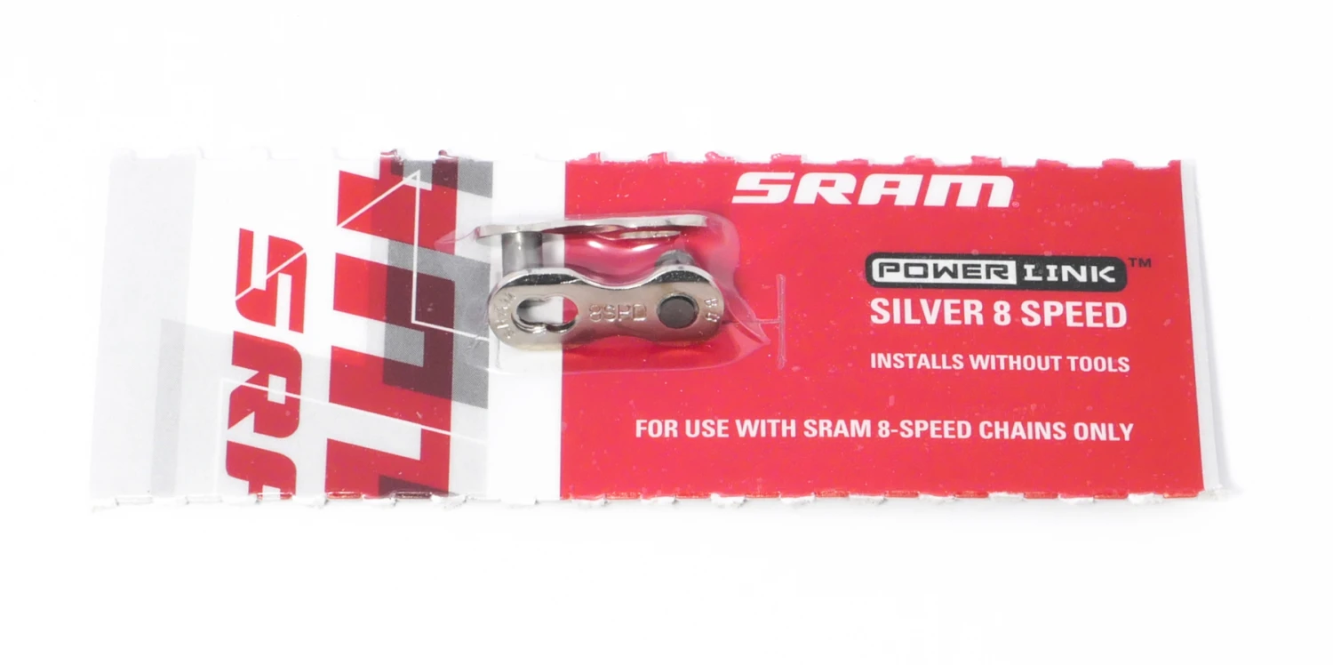 SRAM Kettenverschlussglied Power Link 6/7/8-fach Silber 1 SRAM Kettenverschlussglied Power Link 6/7/8-fach Silber