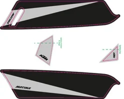 Aufkleber KTM Macina 2017 33 Aufkleber KTM Macina 2017 -Ersatzteilebike ktm 2017e bike aufkleber grau matt schwarz matt