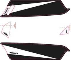 Aufkleber KTM Macina 2017 28 Aufkleber KTM Macina 2017 -Ersatzteilebike ktm 2017e bike aufkleber schwarz matt weiss matt