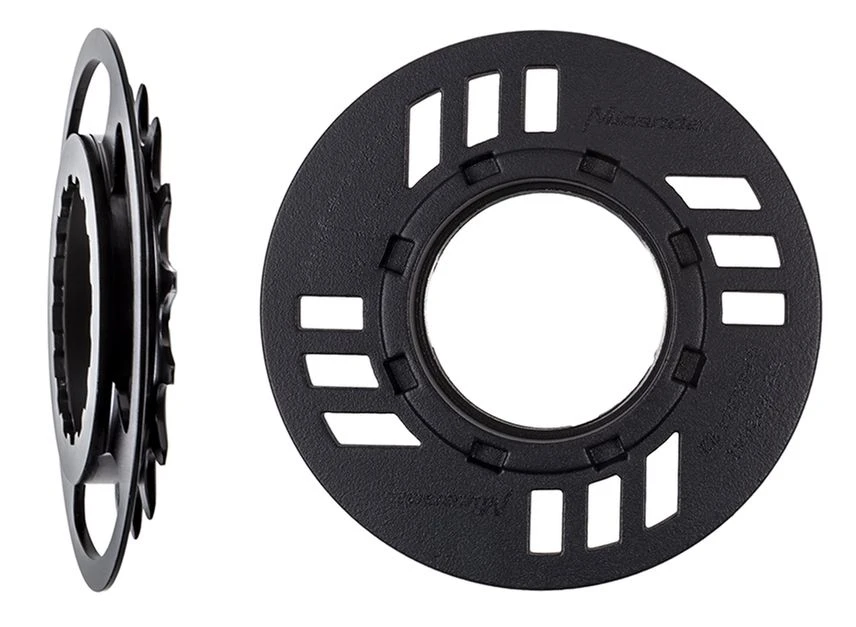 Miranda Kettenschutz-Set Inkl. Kettenblatt - Offset 5 Mm 16 Zähne 1 Miranda Kettenschutz-Set Inkl. Kettenblatt - Offset 5 Mm 16 Zähne