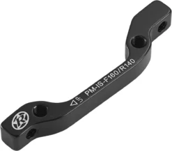 REVERSE Bremsscheibenadapter IS-PM 160 VR+140 HR 15 REVERSE Bremsscheibenadapter IS-PM 160 VR+140 HR -Ersatzteilebike reverse bremsscheibenadapter is pm 160 vrplus140 hr schwarz