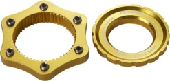 REVERSE Centerlock Adapter 6 REVERSE Centerlock Adapter -Ersatzteilebike reverse centerlock adapter gold