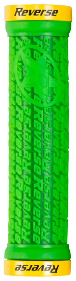 REVERSE Grip Stamp Lock On Ø30mm X 135mm 32 REVERSE Grip Stamp Lock On Ø30mm X 135mm -Ersatzteilebike reverse grip stamp lock on diameter 30mm x 135mm green yellow