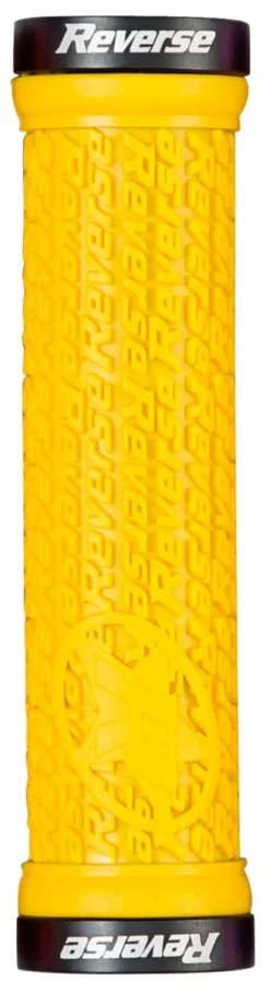 REVERSE Grip Stamp Lock On Ø30mm X 135mm 27 REVERSE Grip Stamp Lock On Ø30mm X 135mm -Ersatzteilebike reverse grip stamp lock on diameter 30mm x 135mm yellow black