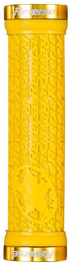 REVERSE Grip Stamp Lock On Ø30mm X 135mm 22 REVERSE Grip Stamp Lock On Ø30mm X 135mm -Ersatzteilebike reverse grip stamp lock on diameter 30mm x 135mm yellow gold