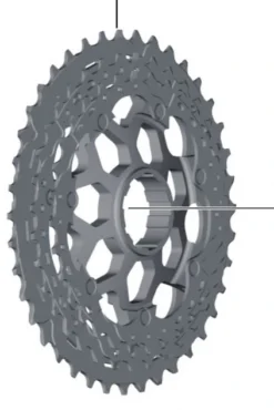 SHIMANO Ritzel-Einheit Für XT CS-M8000 11-40 | 11-42 | 11-46 Kassette