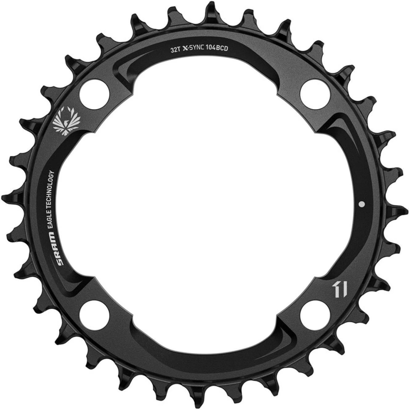 SRAM Eagle X-SYNC™ 2 Kettenblatt | 104mm Lochkreis | 11/12-fach | Aluminium 1 SRAM Eagle X-SYNC™ 2 Kettenblatt | 104mm Lochkreis | 11/12-fach | Aluminium
